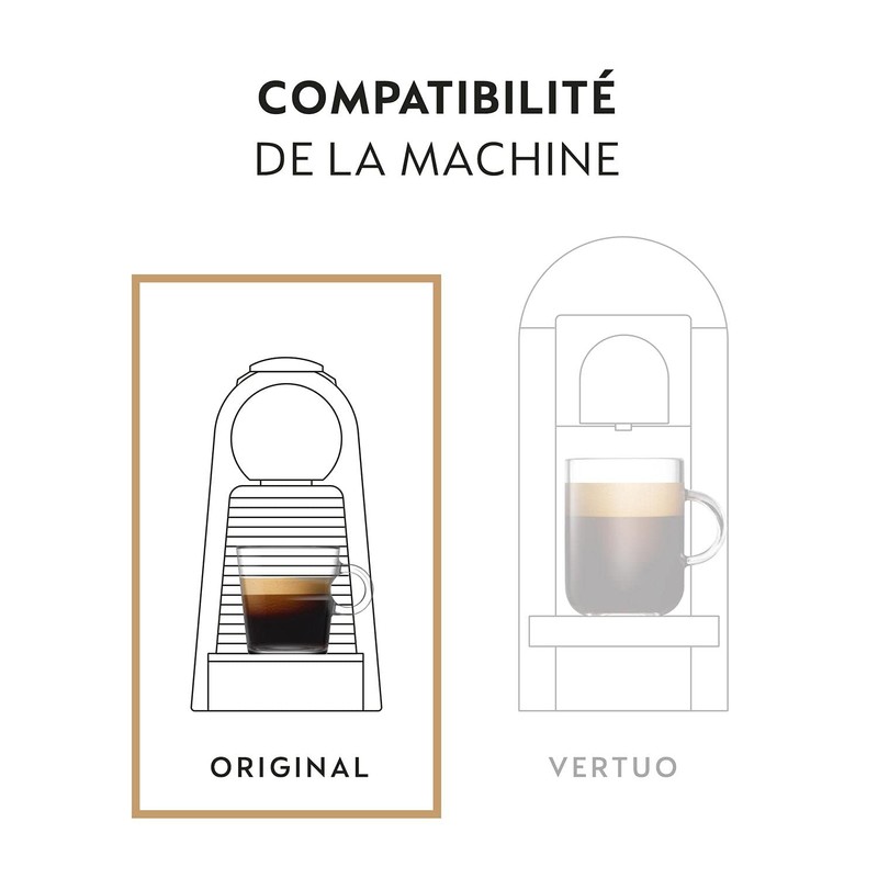 Nespresso Vivalto Lungo Flavour Coffee Capsules Pods Original 5 Sleeves