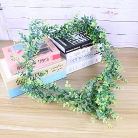 Unbranded Artificial Eucalyptus Strands Set of 2 strands 180 cm, or 6 ft. 144 branches