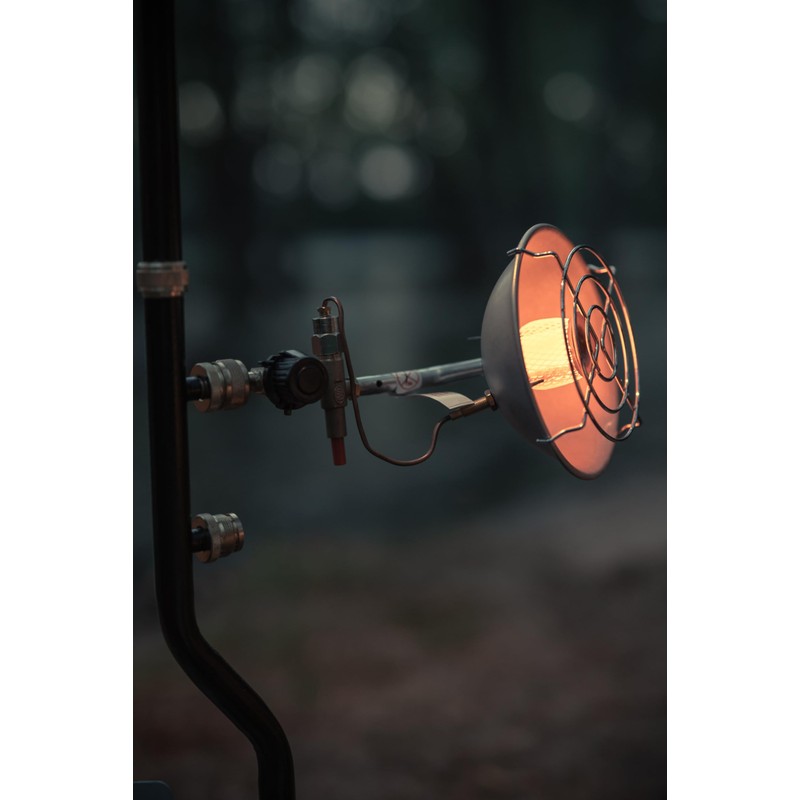 Stansport Portable Outdoor Propane Radiant Heater (195),Black