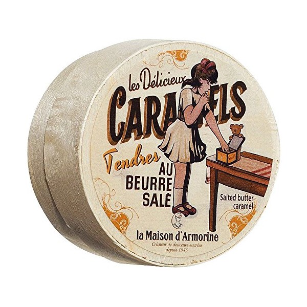 La Maison d'Armorine Caramel Candy with Salted Butter, 50 g