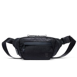 Chrome Industries Sabin Sling Bag for Men and Women with Large Main Compartment, Lightweight Recycled Materials and Metal Adjuster Buckle, Black, 3L
