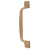 GALLUP 7505-34 Solid Door Pull Handle Brass Antique Style 7505-34