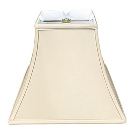 Royal Designs Square Bell Basic Lamp Shade, Beige, 5 x 10 x 9