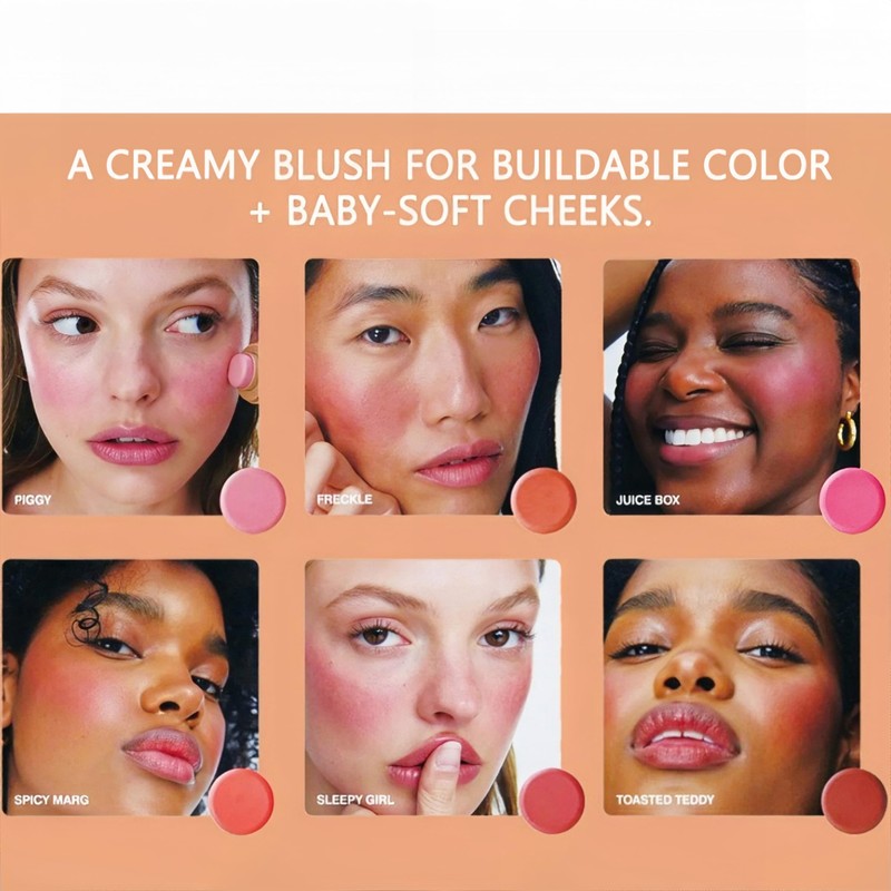 MAEPEOR Matte Blush Stick Creamy Natural Looking Finish Face Blush