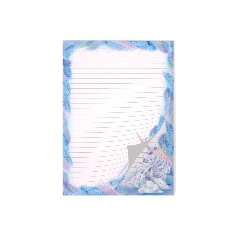 2 Motif Writing Pads Lined Writing Paper for Girls Children
