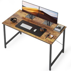 BANTI Computer Desk, 47 inch Home Office Desk, Modern Simple Style PC Table for Home, Office, Study, Writing, Vintage