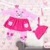 Bayer Design 83887AA Doll Clothes, Doll Outfit, Multi-Piece Doll Dressing,