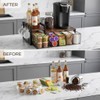 Coffee Station Organizer for Countertop, Coffee Bar Holder for Pods