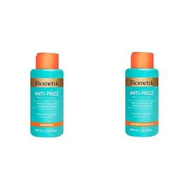 Biometik Sistema Anti-Frizz Shampoo + Acondicionador Moroccan Argán Oíl y Proteínas de Seda