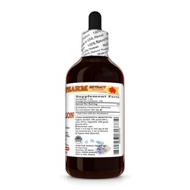 Dandelion (Taraxacum Officinale) Dry Leaf Tincture, Made in Hawaii, Organic Raw Materials, All Natural, Vegan, Pure Liquid Extract - 4 fl.oz