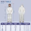 XGGYA 3Layer Beekeeping Costume,Ultra Ventilated Breathable Cotton,Full Bee Suit Equipped