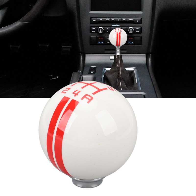 5 Speed Shift Knob Round Ball Manual Shift Knob with