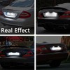 BHZNGD 2x Car License Plate Light No Error 6000K Compatible