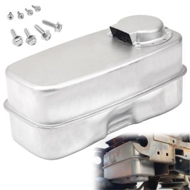 751-0616B 951-0616B Twin Inlet Exhaust Muffler for MTD Cub Cadet GT1222 RZT22 RZT50 RZT54 LT1018 LT1022 LT1024 54KW VT 1170 1180 1212 1800 364 Replace 951-0616 751-0616