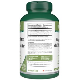 VORST Magnesium Bisglycinate 200mg 3 x 180 Vegan Capsules (Gentle) | Promotes Bone Health | Bis-Glycinate Supplement for Men & Women | Powder Pills | 3 Bottles