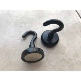 SUNBLESA 4 Sets Carp Fishing Magnetic Bivvy Hooks with Backing Plate