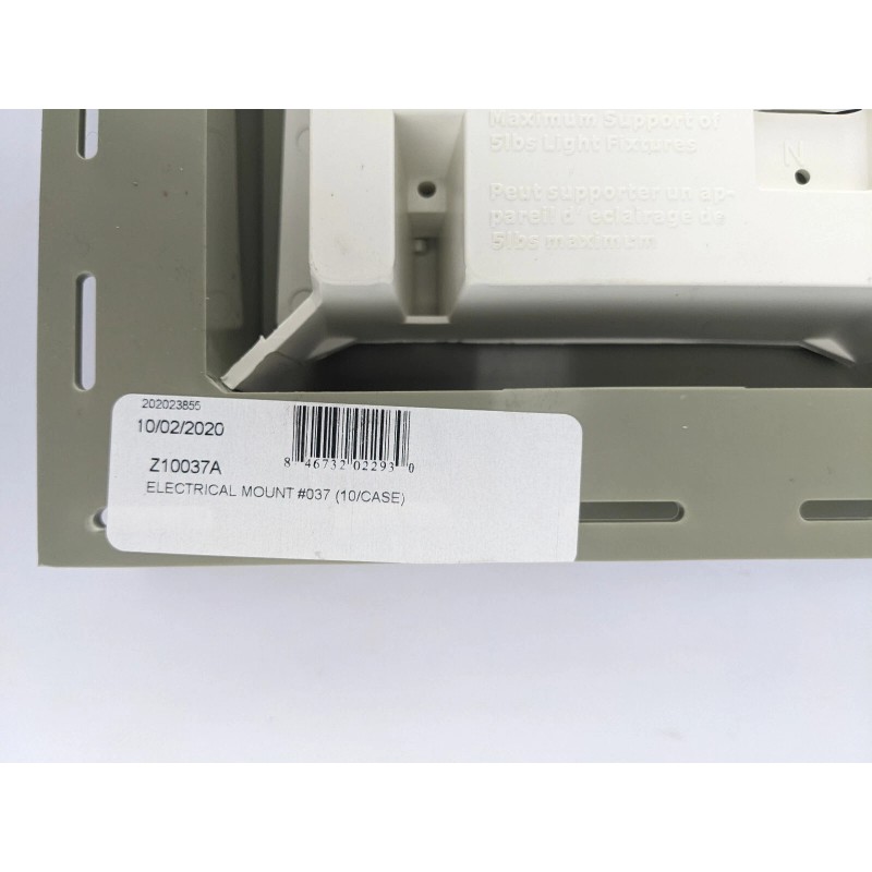 Royal Building Solutions Vinyl Siding Mounting Block Electrical Outlet Box