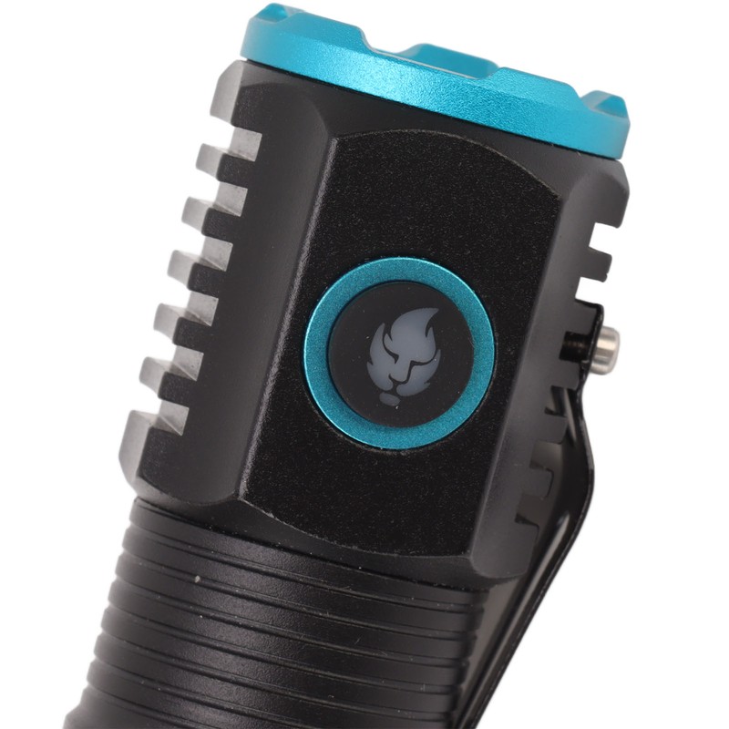 Mini Powerful Flashlight High Luminous Flux 2000lm Bright USB C