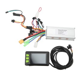 36V 48V 500W Electric Bike Controller LCD Display Professional Scooter Brushless Controller Kit for 22.5mm Handlebar