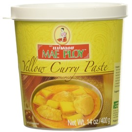 Mae Ploy Yellow Curry Paste, 14 oz