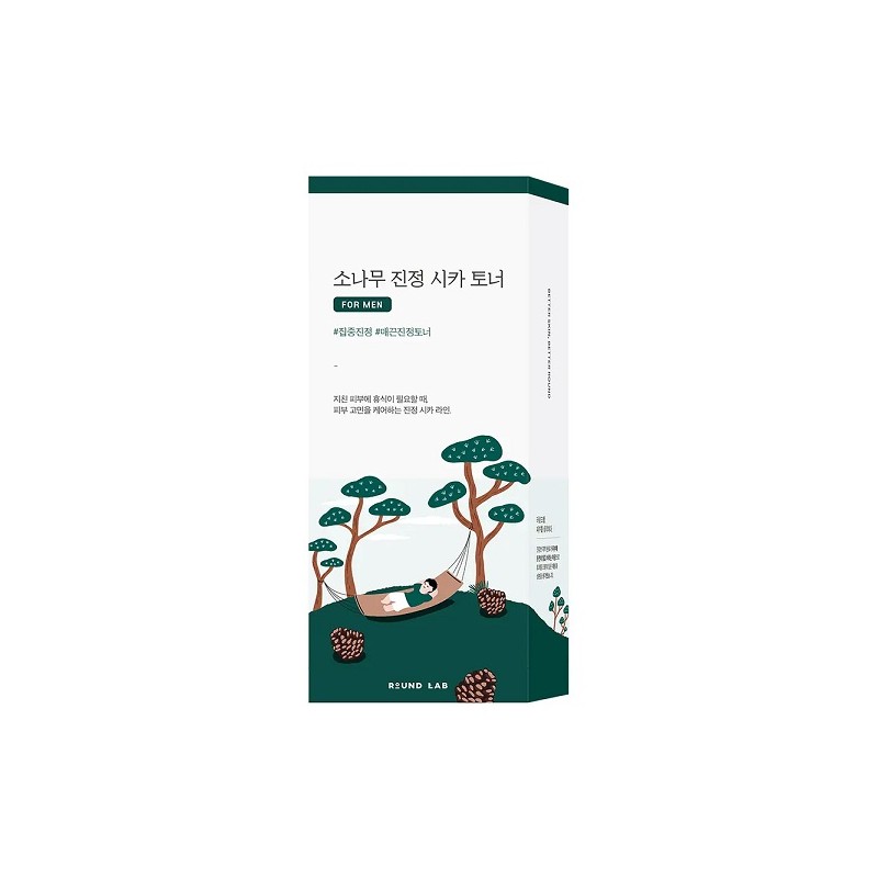 Round Lab for Men Pine Tree Calming Cica Toner 200ml