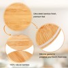MVSSP 1 Pack wooden Replacement Lids for Pyrex 4-Cup 7201