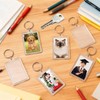 9 Pcs Photo Keychain (1.3 x 2inch) Mini Picture Frame