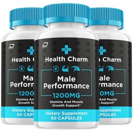 Health Charm (3 Pack) Health Charm for Men Capsules – HealthCharm Pills Overall Health