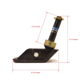 The ROP Shop (2) New Square Foot Snow PLOW Shoes for Buyers SAM 1303005 Snowplow Skid Blade