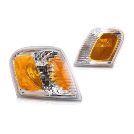 CarLights360: For 2001 2002 2003 2004 2005 Ford Explorer Sport Trac Turn Signal/Parking Light Assembly Driver and Passenger Side Pair DOT Certified | FO2520164 FO2521164
