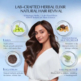 Tidora Hair Renew – DHT Blocker with Saw Palmetto & Biotin | Supports Hair Growth, Reduces Hair Loss & Graying | 60 Capsules for Men & Women