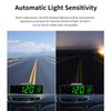 8in Car HUD Display Multifunction GPS Speedometer Fatigue Driving Alarm
