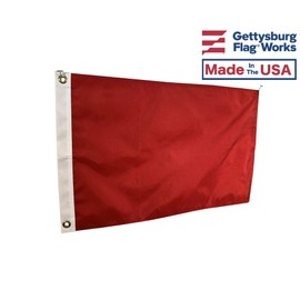 Blank Canada Red Nylon Flag - Size 3x5' - Proudly Made in the USA