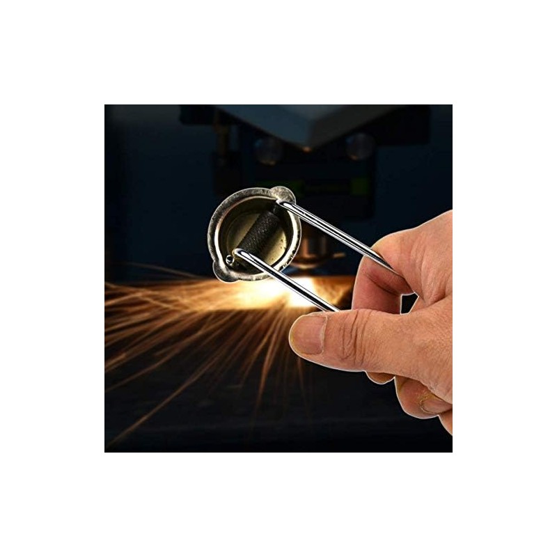 FAVORCOOL Single Flint Spark Strike Lighter with Flint & Steel