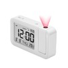 FAYAIALO Projection Alarm Clock,Digital Clock with Backlight Display,Show Date Week
