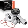 A-Premium Engine Water Pump with Gasket & Pulley Compatible with