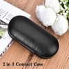 Zettokete Glasses and Contact Case 2 in 1 with Contact