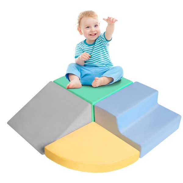 HHH HIKECUCAN Climbing Toys for Toddlers 1-3, Foam Climb Blocks