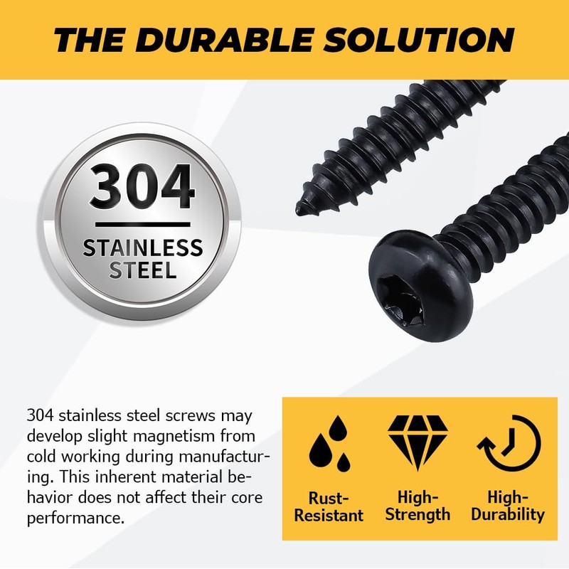 50-Pack #14 x 1 Torx Pan Head Sheet Metal Screws