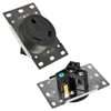 JORINDO 2pcs NEMA TT-30R,Industrial Power Wall RV Receptacle 30Amp 125V