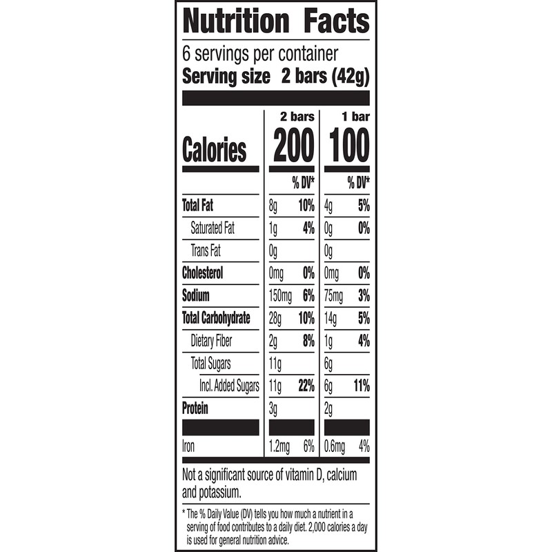 Nature Valley Crunchy Granola Bars, Pecan Crunch, 1.49 oz, 6