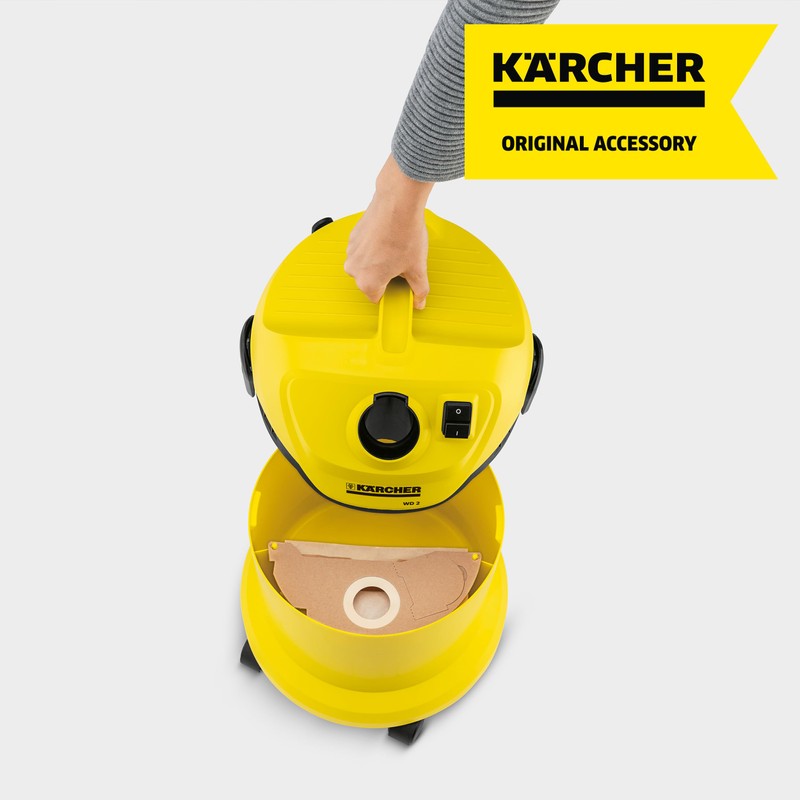 Karcher Bolsa de filtro de papel WD 5 piezas