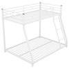 Harper & Bright Designs Metal Bunk Beds Twin Over Full