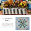 Yuvori 0.5kg Square Crystal Mosaic Tiles 1cm DIY for Bathroom,