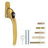 XFORT Key Locking Inline Window Handle Installation Kit in Polished