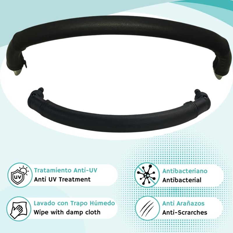 PROTEC TIF Jane MUUM (2015-2024) Faux Leather Handlebar and Handle