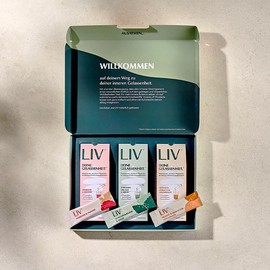 LIV Nahrungsergänzungsmittel gegen innere Unruhe | Pflanzenstoffe, L-Tryptophan & Vitamine für Innere Ruhe | 100% Vegan, hohe Bioverfügbarkeit | Starterpack, 21 Stück