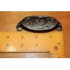 Antique Victorian Cast Iron Detailed Bin Apothecary Cupboard Drawer Pull