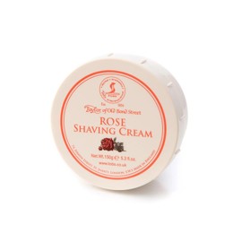 Taylor of Old Bond Street Rose Shaving Cream Jar, 5.3-Ounce