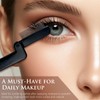 Portable Folding Eyelash Comb Set of 2 – Black, Compact